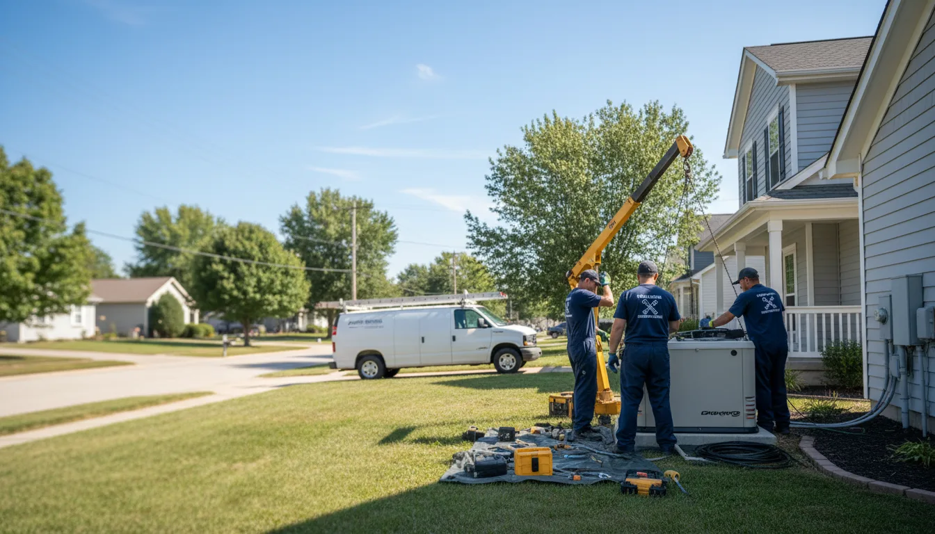 Generator Installation in Heyworth, IL near me